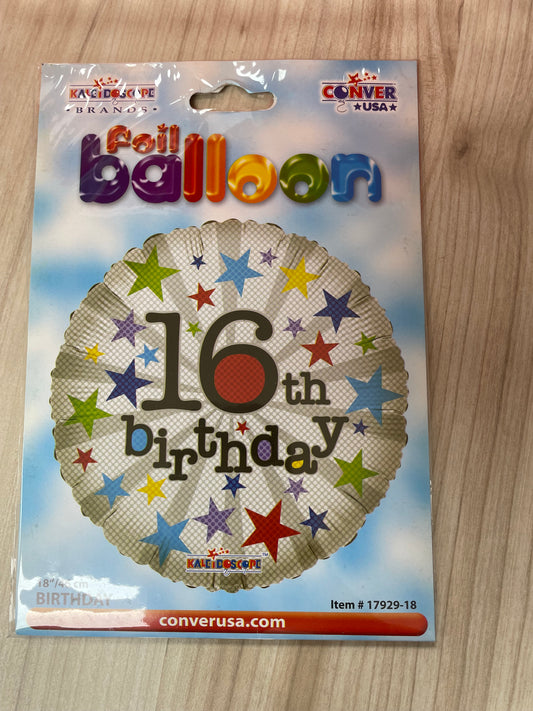 Foil balloon No. 16