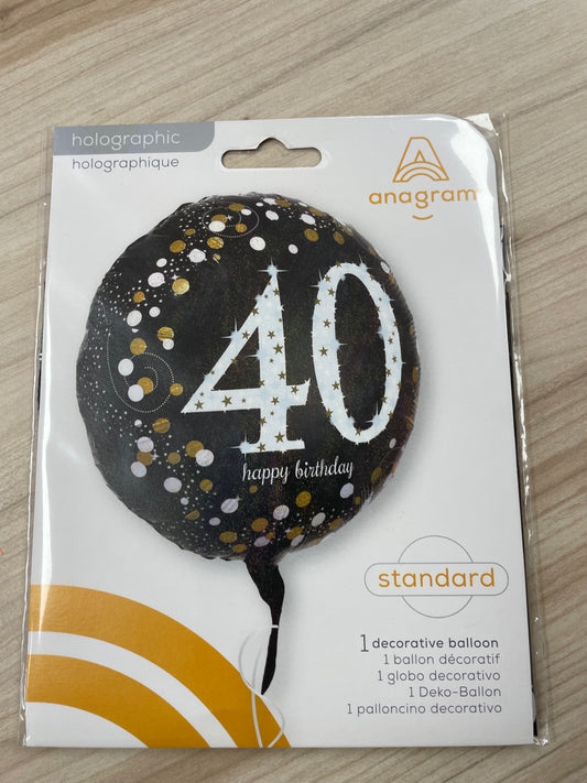 Foil balloon No. 40