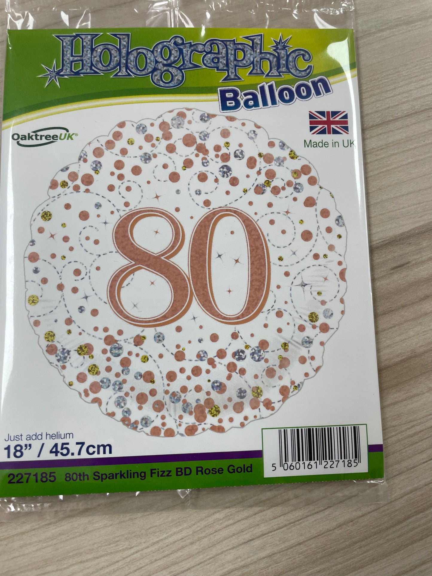 Foil balloon No 80.