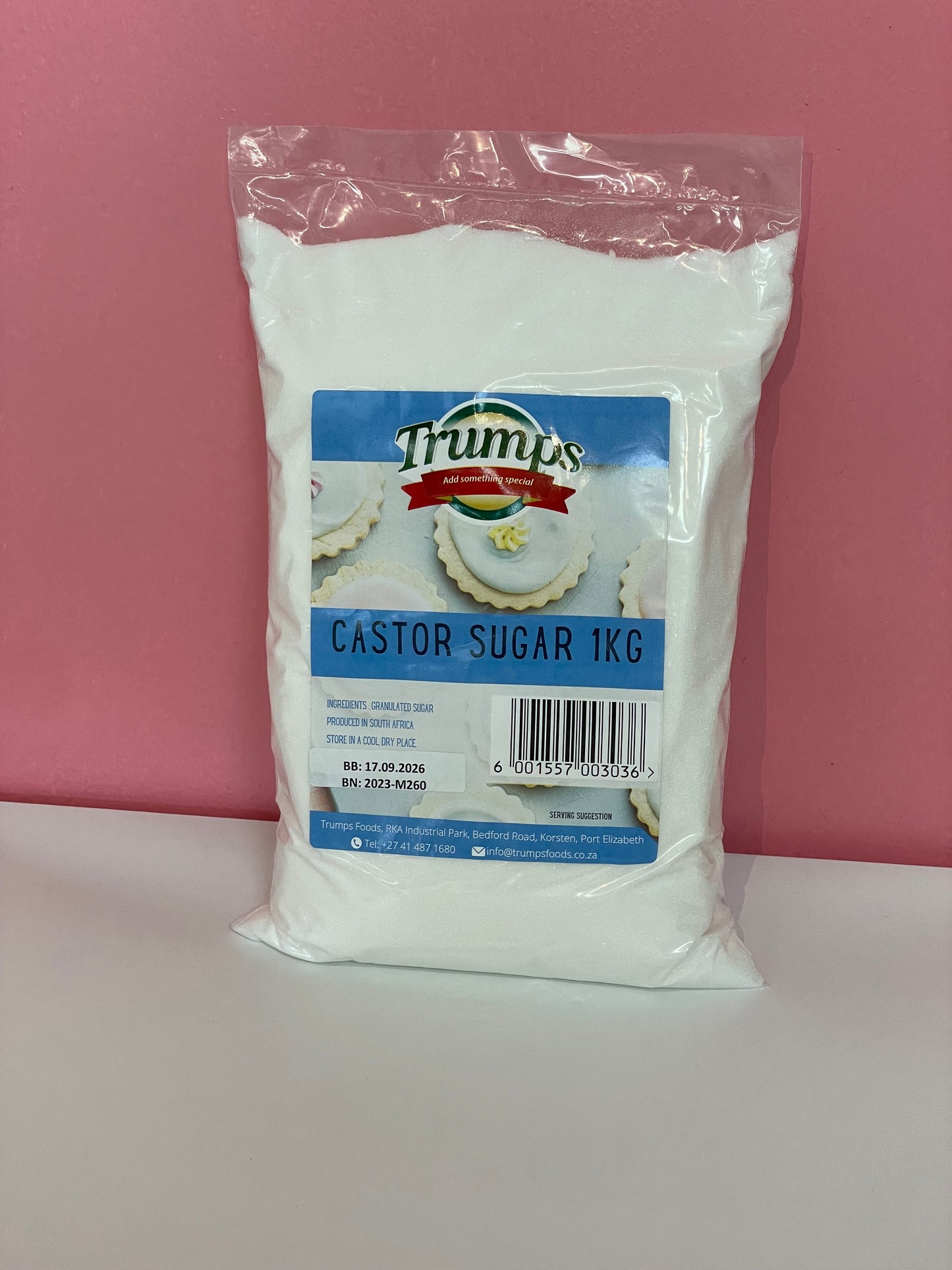 Trumps Castor sugar